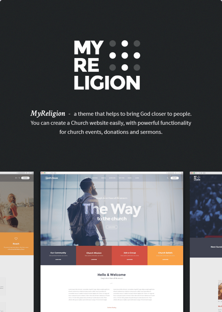 My Religion WordPress Theme