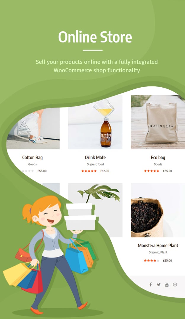 Ecologie - Environmental NGO & Ecology WordPress Theme - Online Store | cmsmasters studio