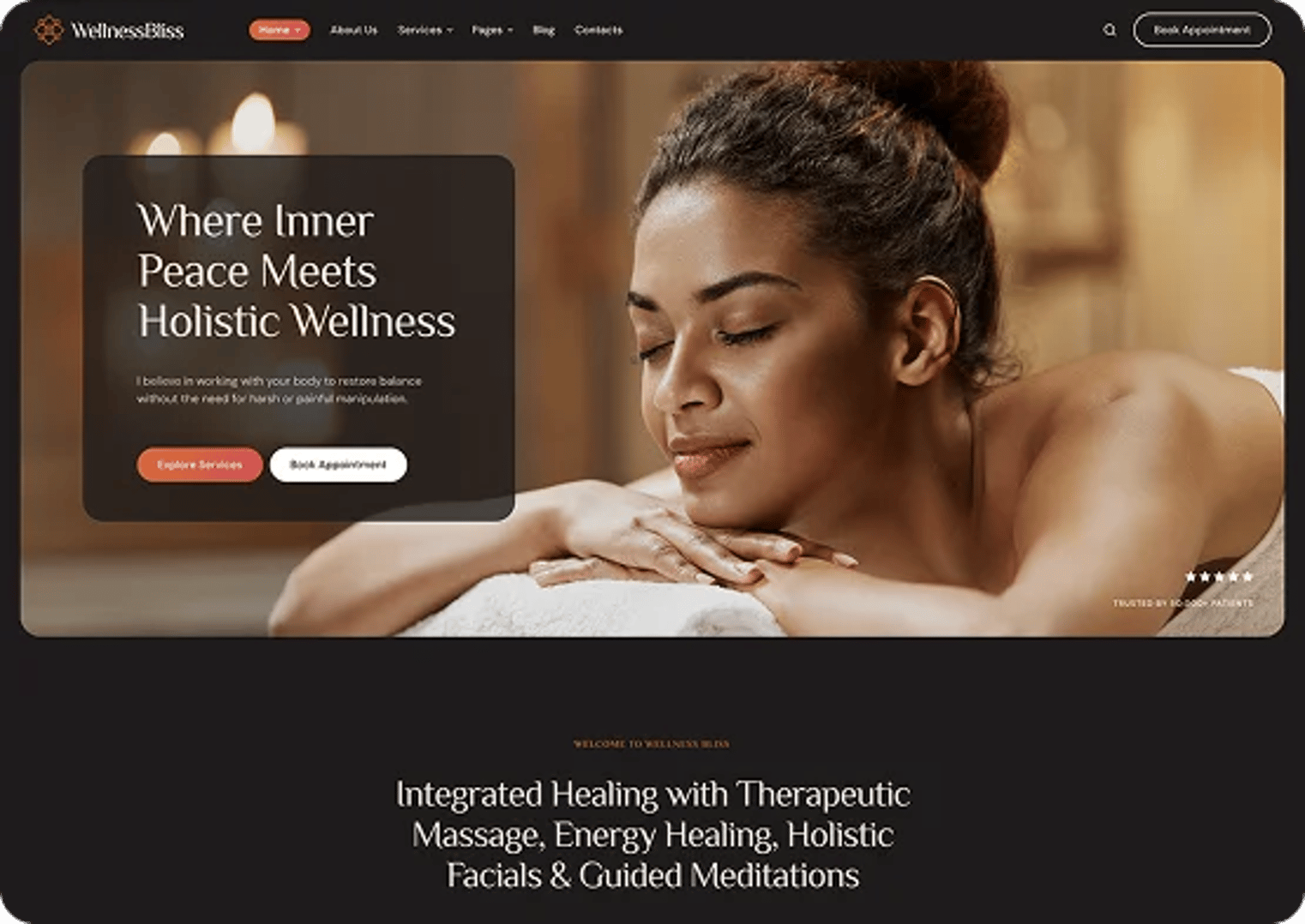 Wellness Bliss - Massage Salon & Spa WordPress Theme - Wellness Center | CMSMasters studio