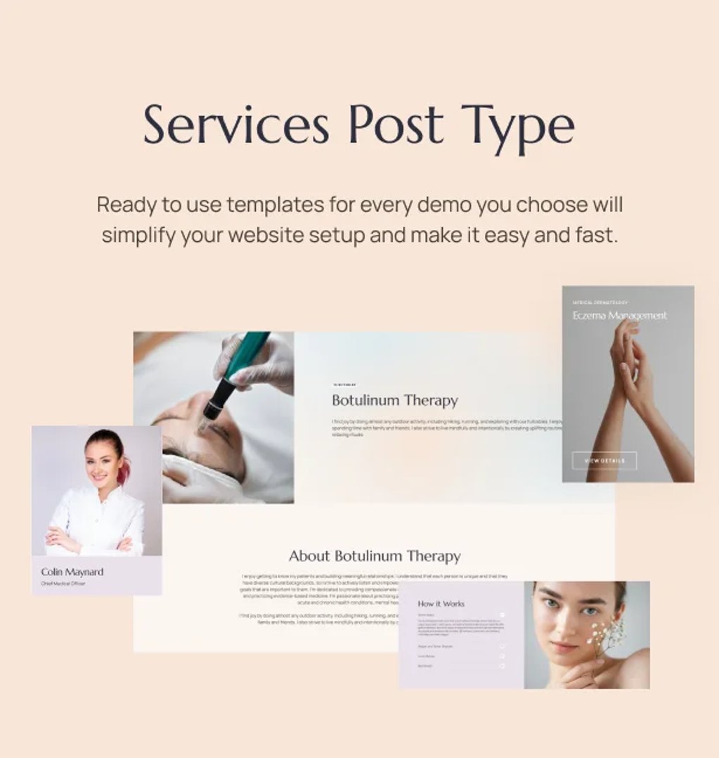 Pure Skin - Dermatology Clinic & Cosmetology WordPress Theme - Services Post Type | CMSMasters studio