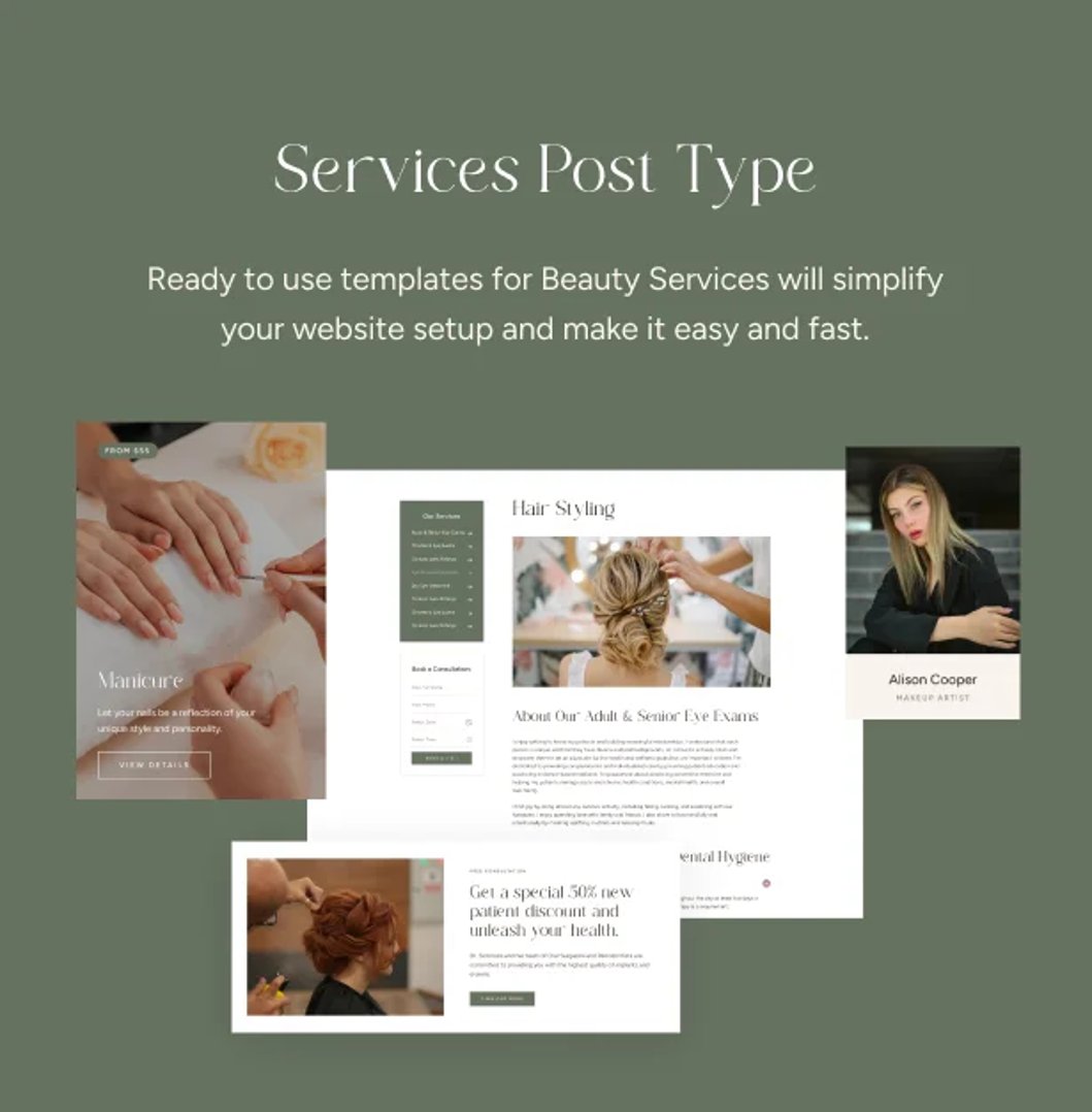 La Diva - Beauty Salon & Spa WordPress Theme - Services Post Type | CMSMasters studio