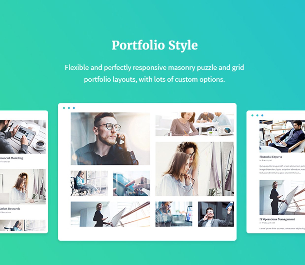 Investment Business – Finance & Consulting WordPress Theme - Portfolio Style