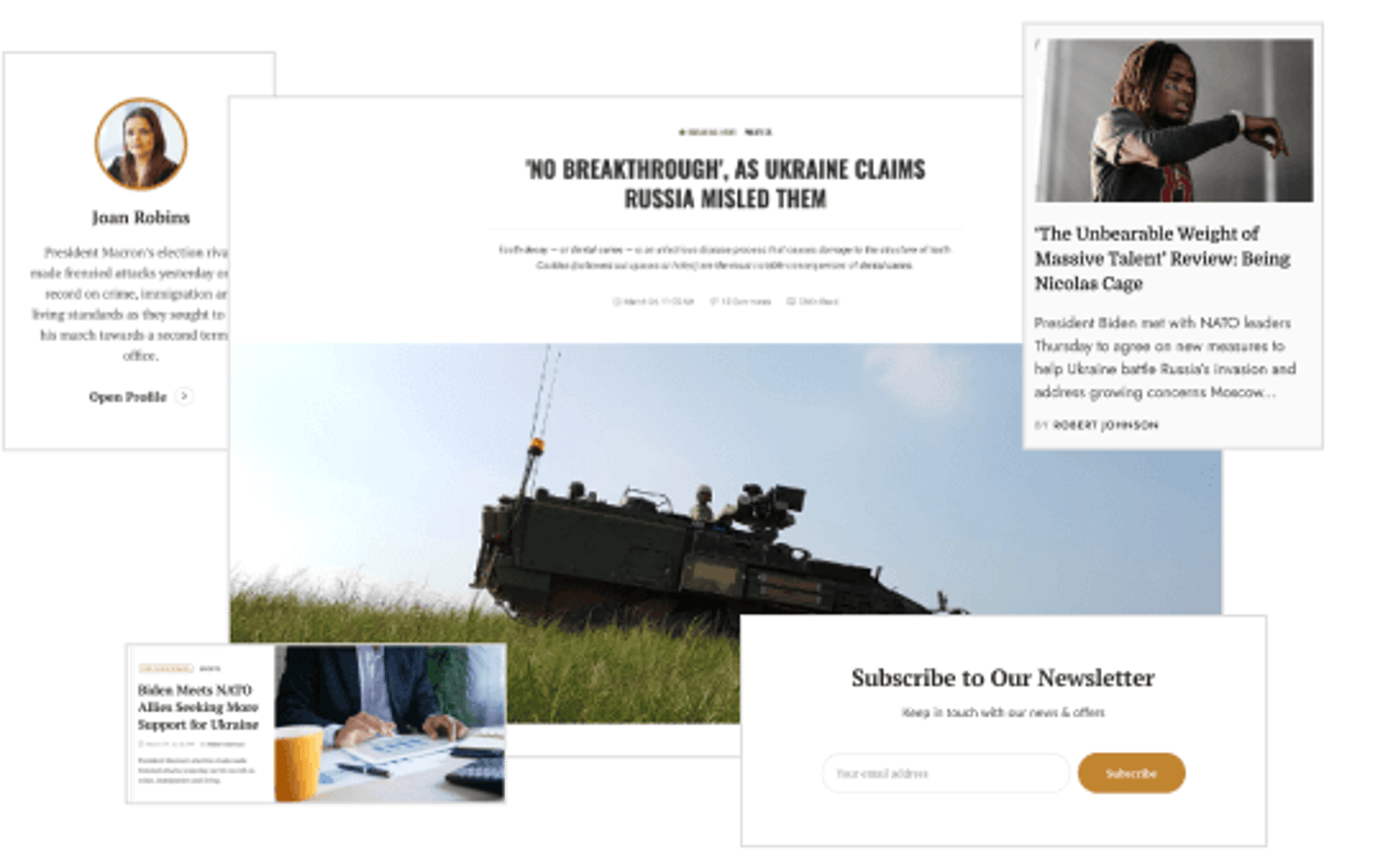 Daily Bulletin - Magazine & Newspaper WordPress Theme - Blog Posts Layouts | Cmsmasters studio