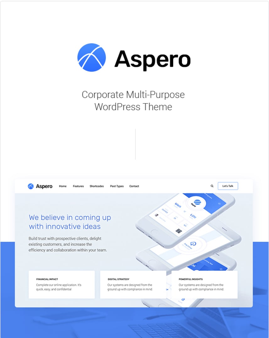 Aspero - Business WordPress Theme | cmsmasters studio