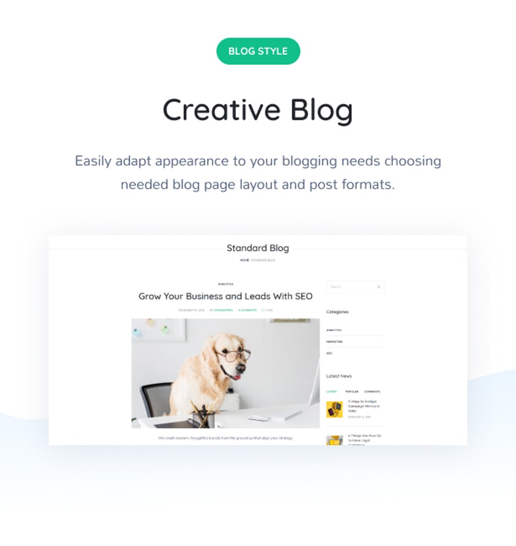 Boldest - Consulting and Marketing Agency WordPress Theme - Creative Blog | Cmsmasters studio