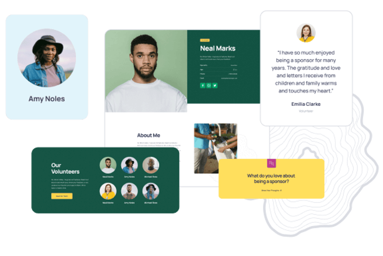 Give - NGO & Charity WordPress Theme - Volunteer Profiles | Cmsmasters studio