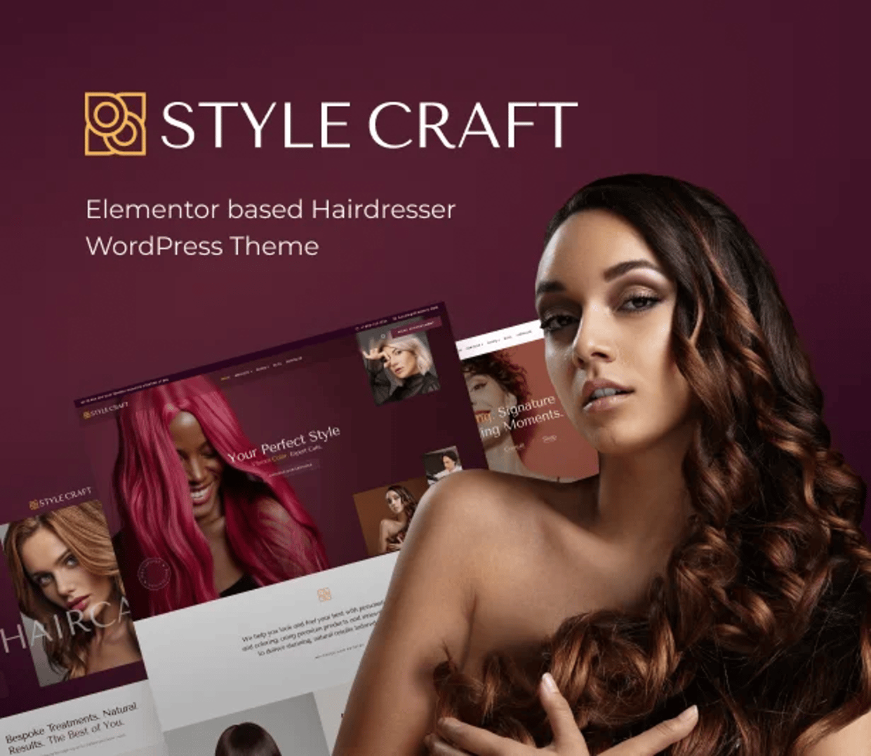 Style Craft - Hairdresser & Hair Salon WordPress Theme | CMSMasters studio