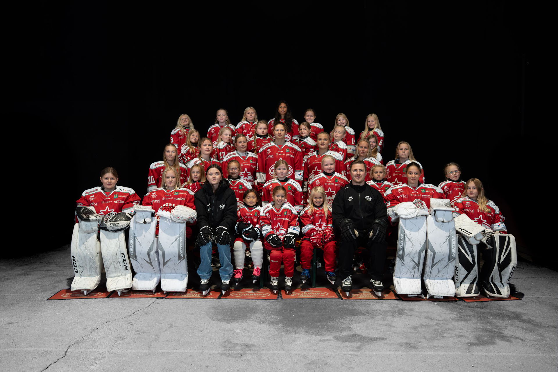 Lagbilde av et ishockeylag