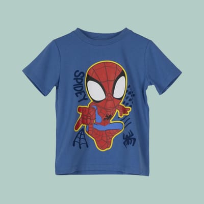 Polera manga corta Spidey