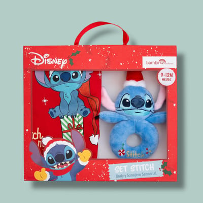 Set navideño Stitch unisex