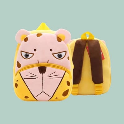 Mochila plush leopardo 