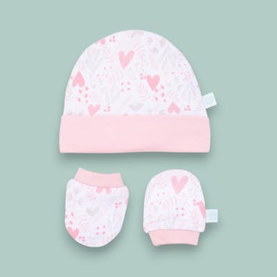 Set gorrito y mitones Bambino beba