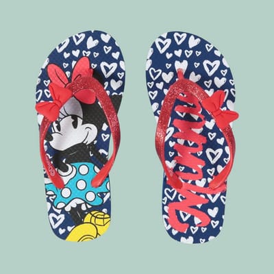 Sandalia Minnie azul