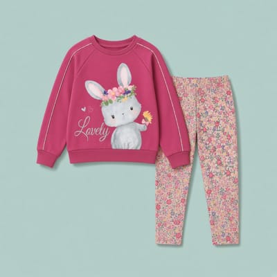 Conjunto/buzo 2 piezas conejita lovely