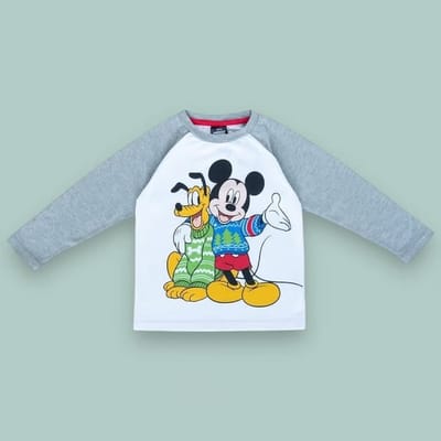 Polera Mickey blanca