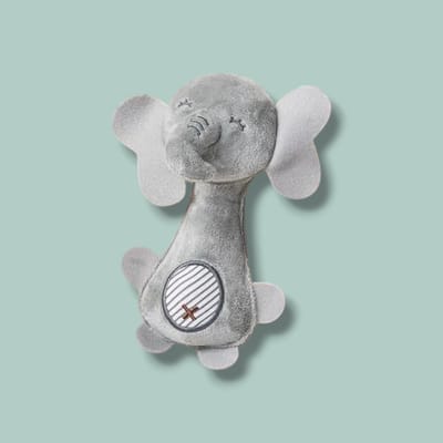Peluche apretable elefante