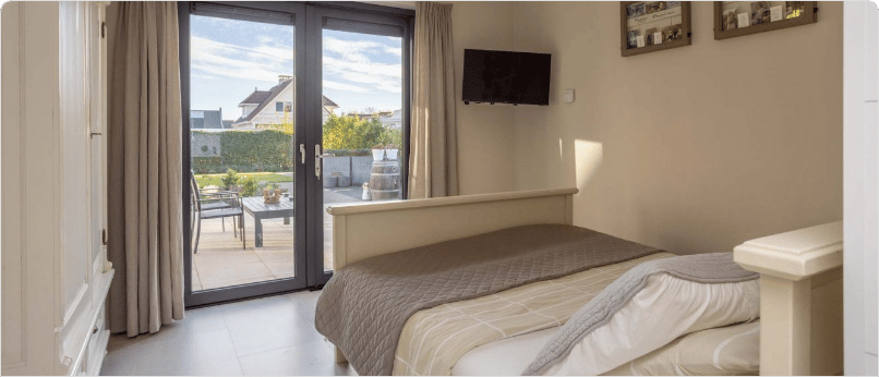 Comfortabele slaapkamer in model Linde