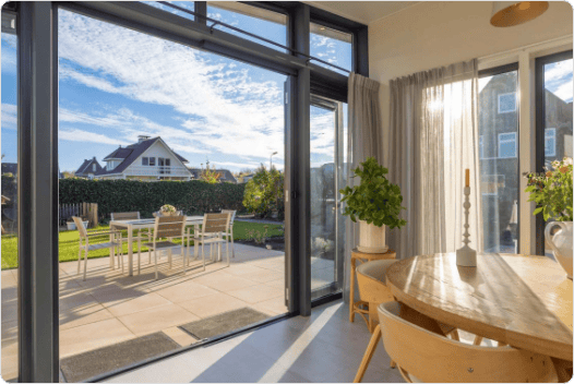 Mantelzorgwoning Model Linde -  openslaande deuren