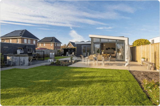 Mantelzorgwoning Model Linde -  eigen tuin 