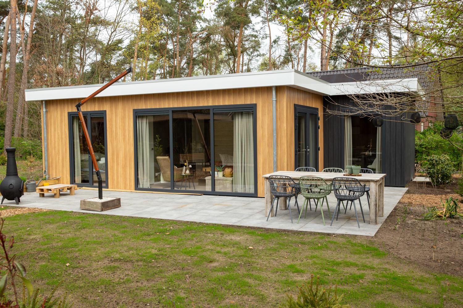 Recreatiewoning - Mantelzorgwoning Model Tulp – grote ramen