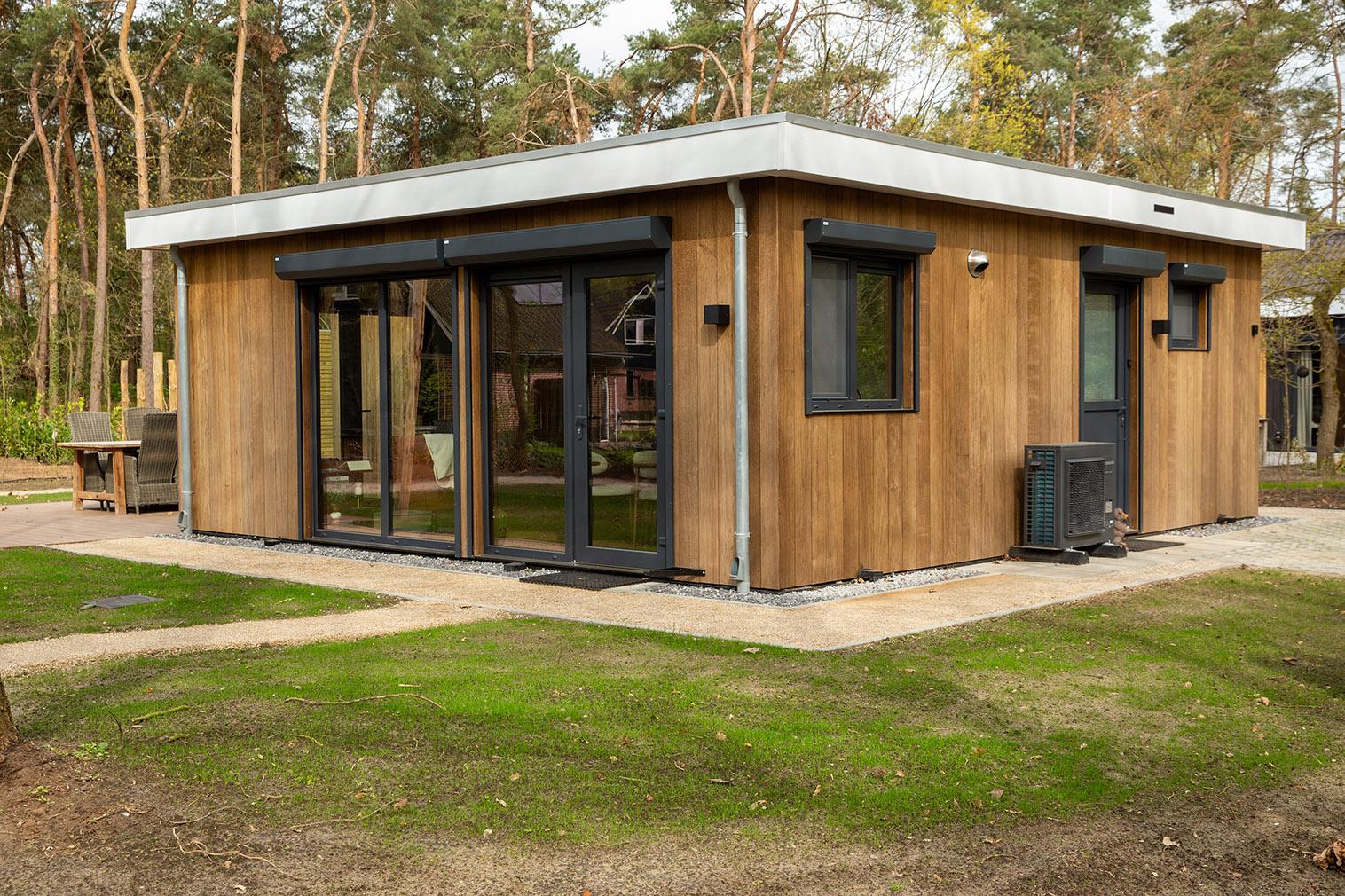 Houtlook gevel van Model Aster
