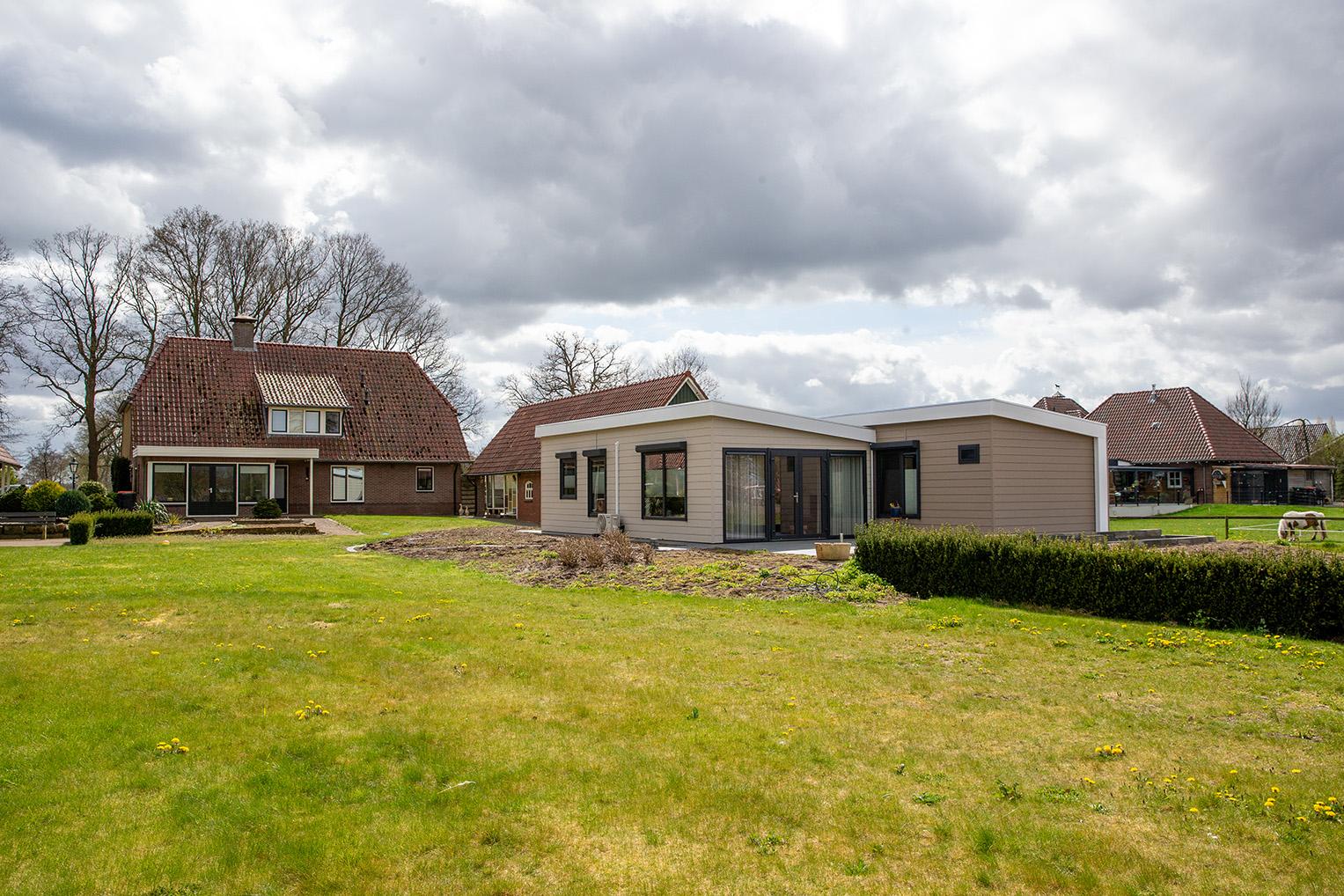 Mantelzorgwoning Model Klaproos – bij bestaand huis