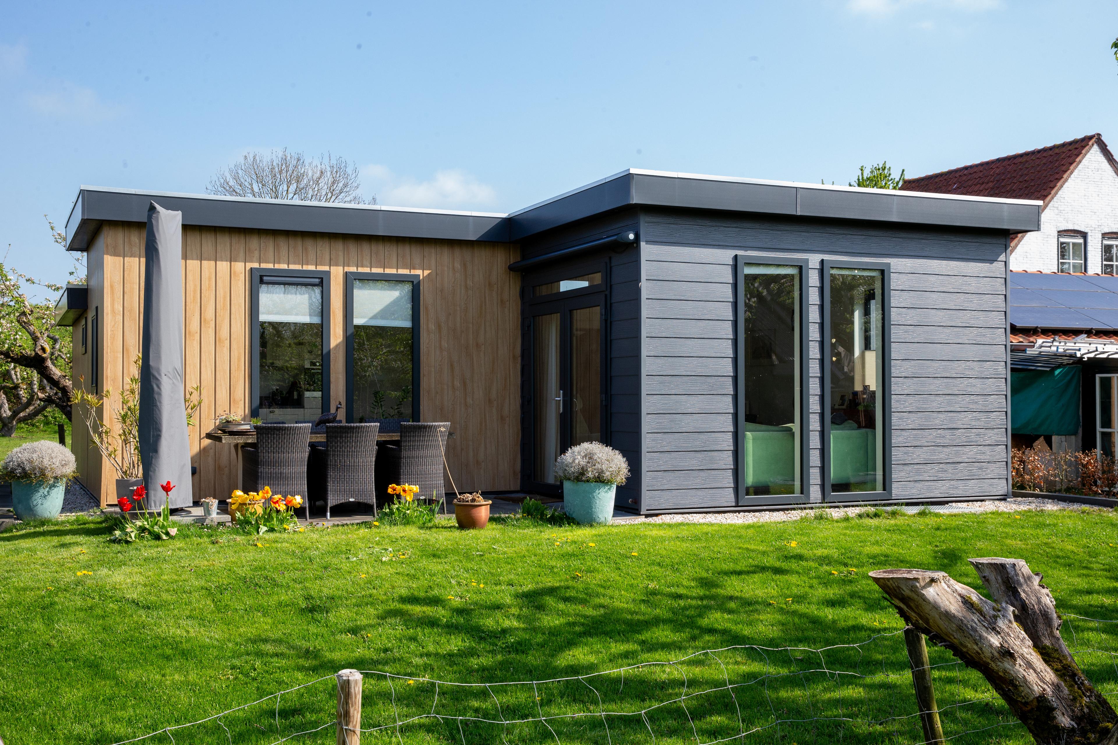 Mantelzorgwoning Model Azalea - 2 kleuren kunststof buitenbekleding