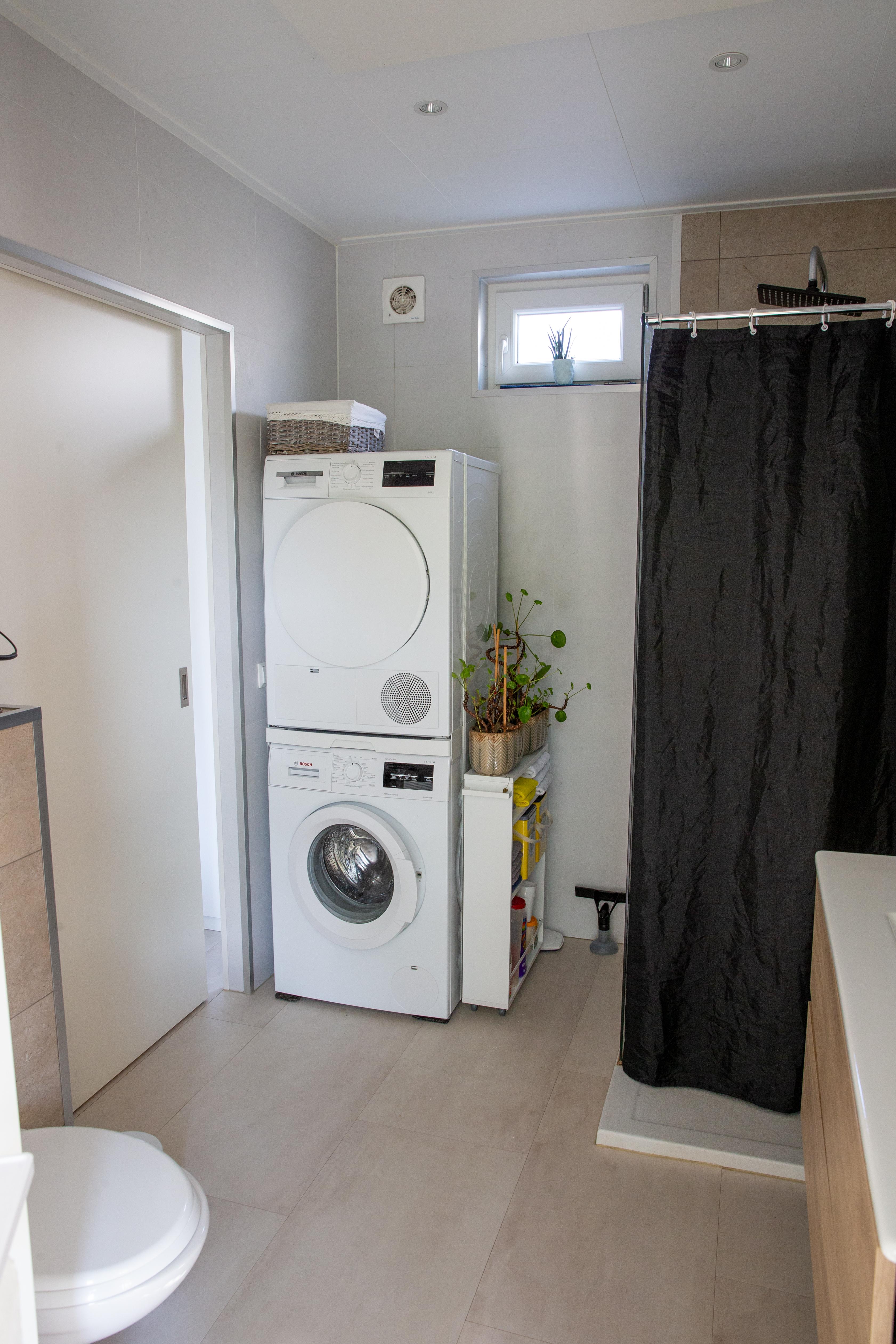Mantelzorgwoning Model Primula - wasmachine en droger