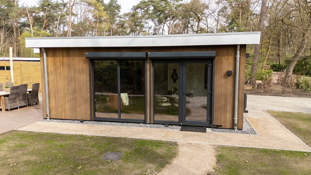 Mantelzorgwoning Model Aster – grote glazen pui