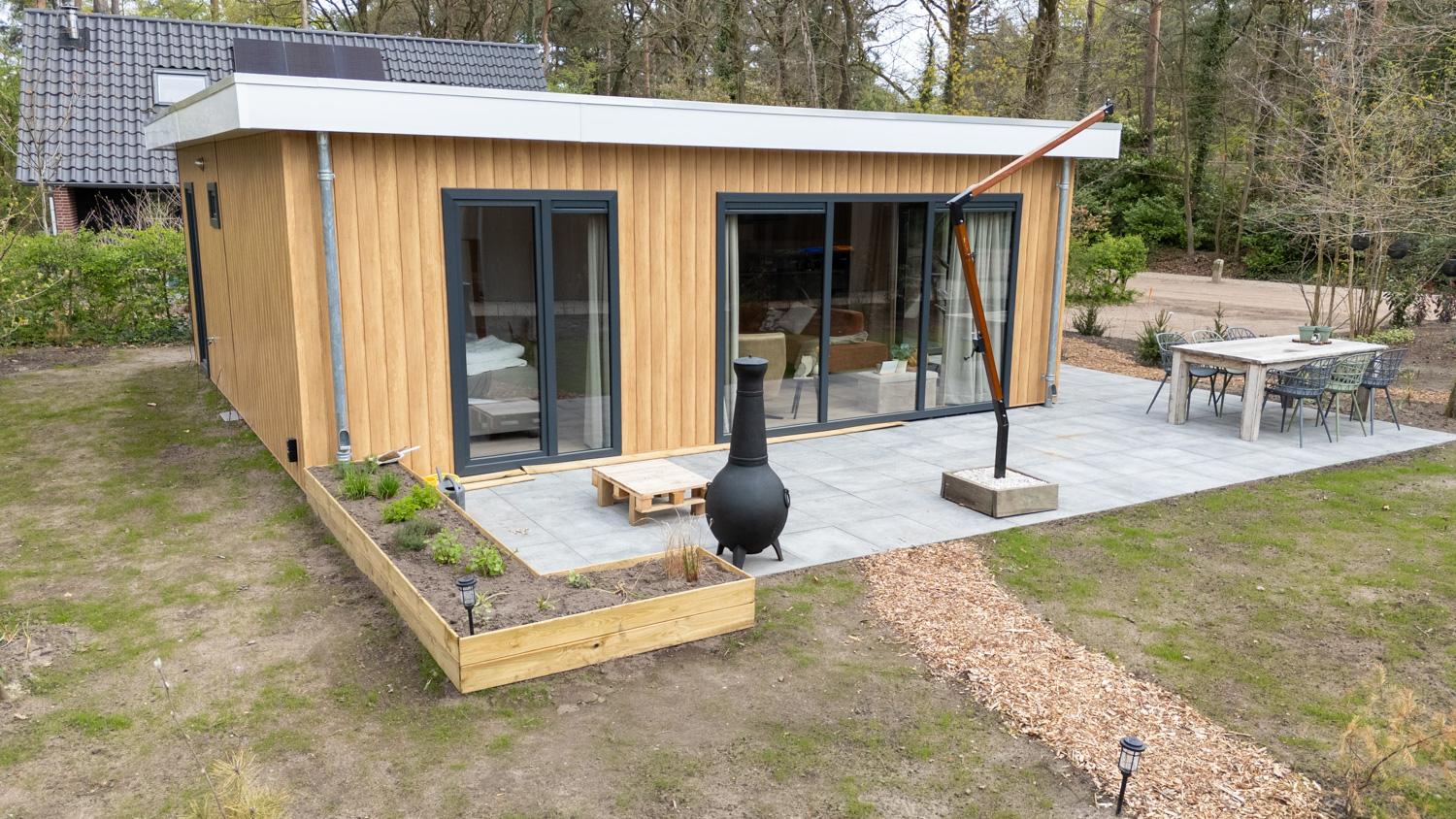 Recreatiewoning - Mantelzorgwoning Model Tulp – modern uiterlijk