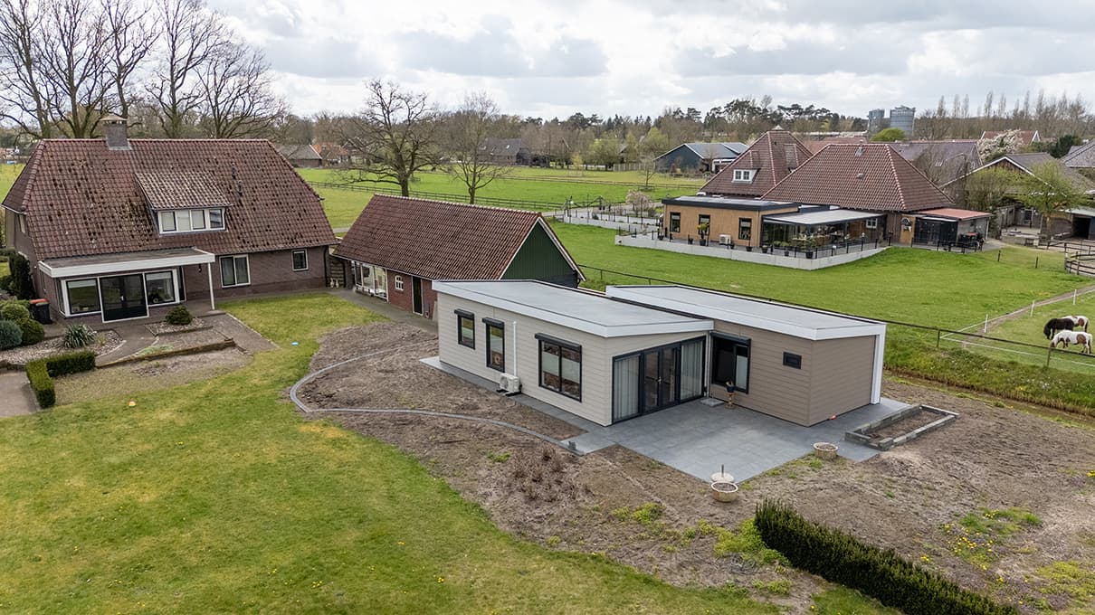 Mantelzorgwoning Model Klaproos – in eigen tuin