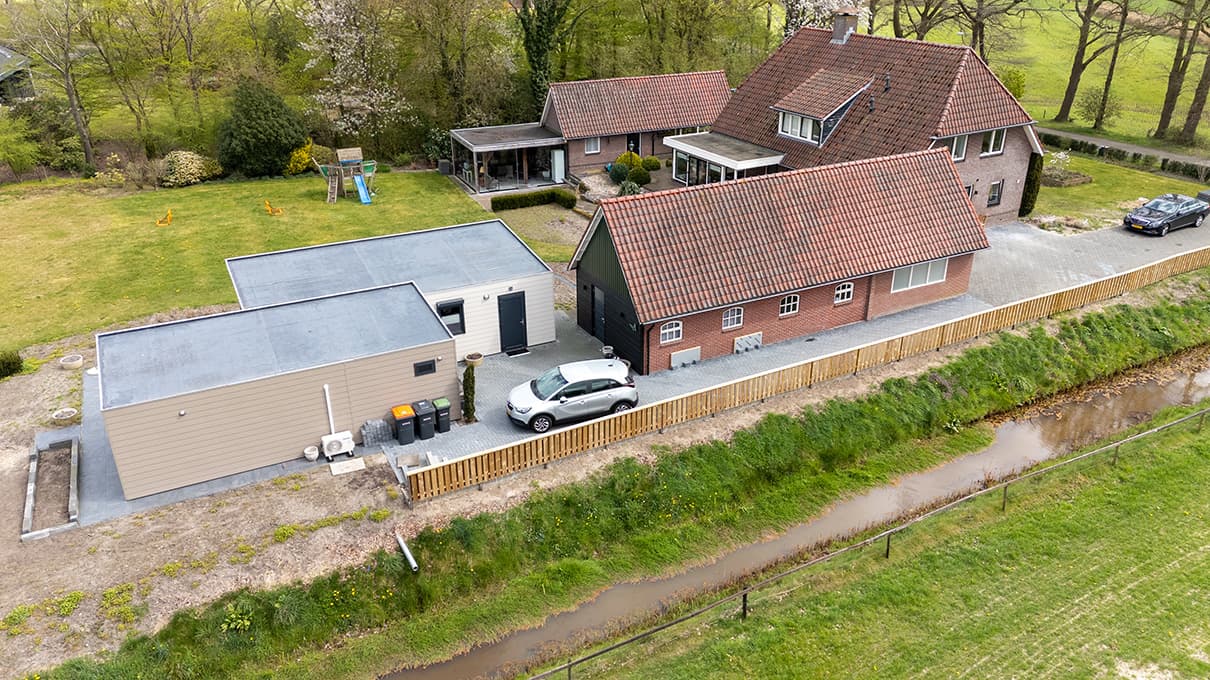Mantelzorgwoning Model Klaproos – EPDM dak