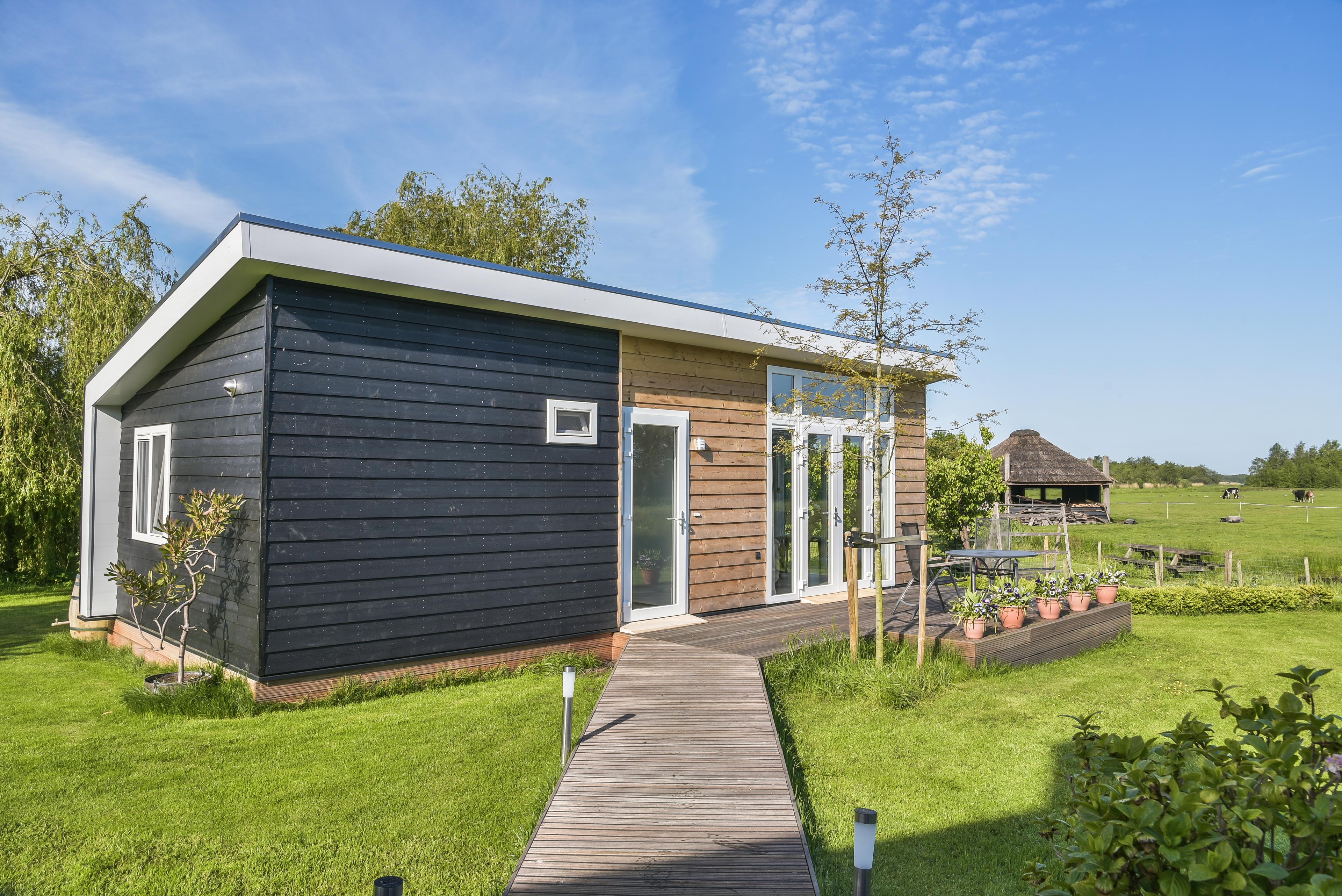 Mantelzorgwoning  Model Viool - lessenaar in 2 soorten buitenbekleding 