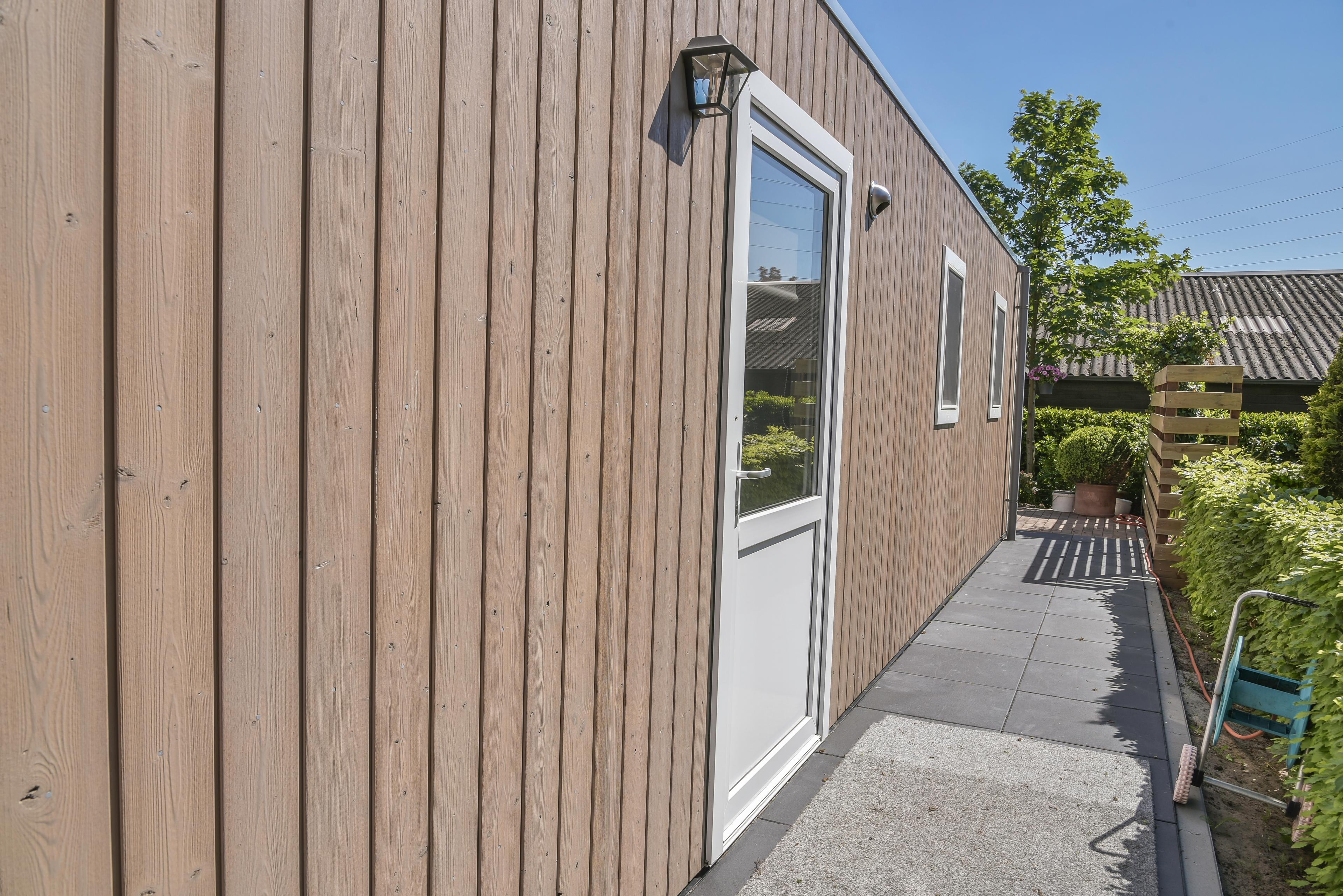 Houten buitenbekleding
