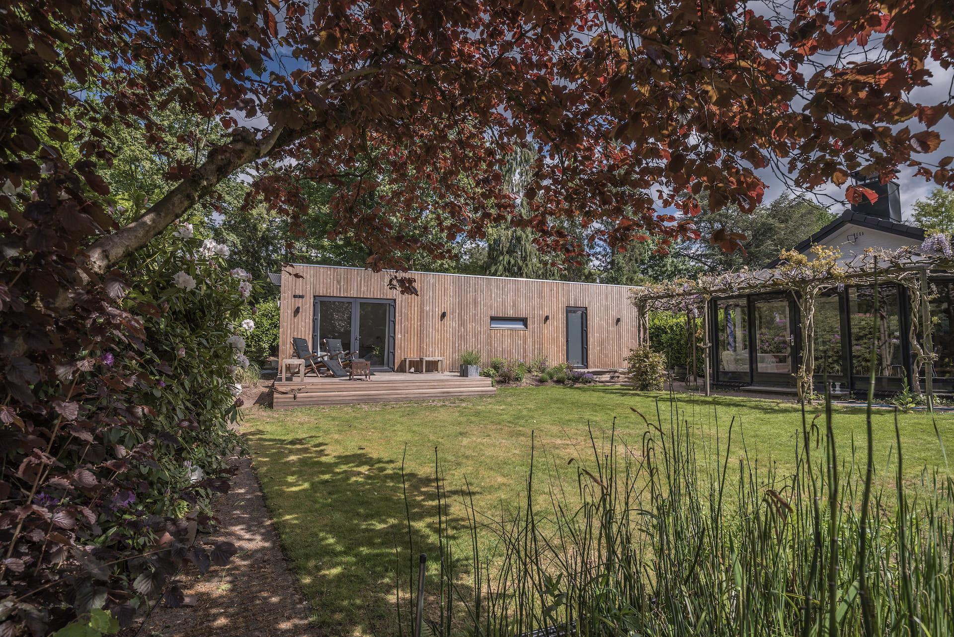 Atelier-Mantelzorgwoning Model Krokus – houten buitenbekleding