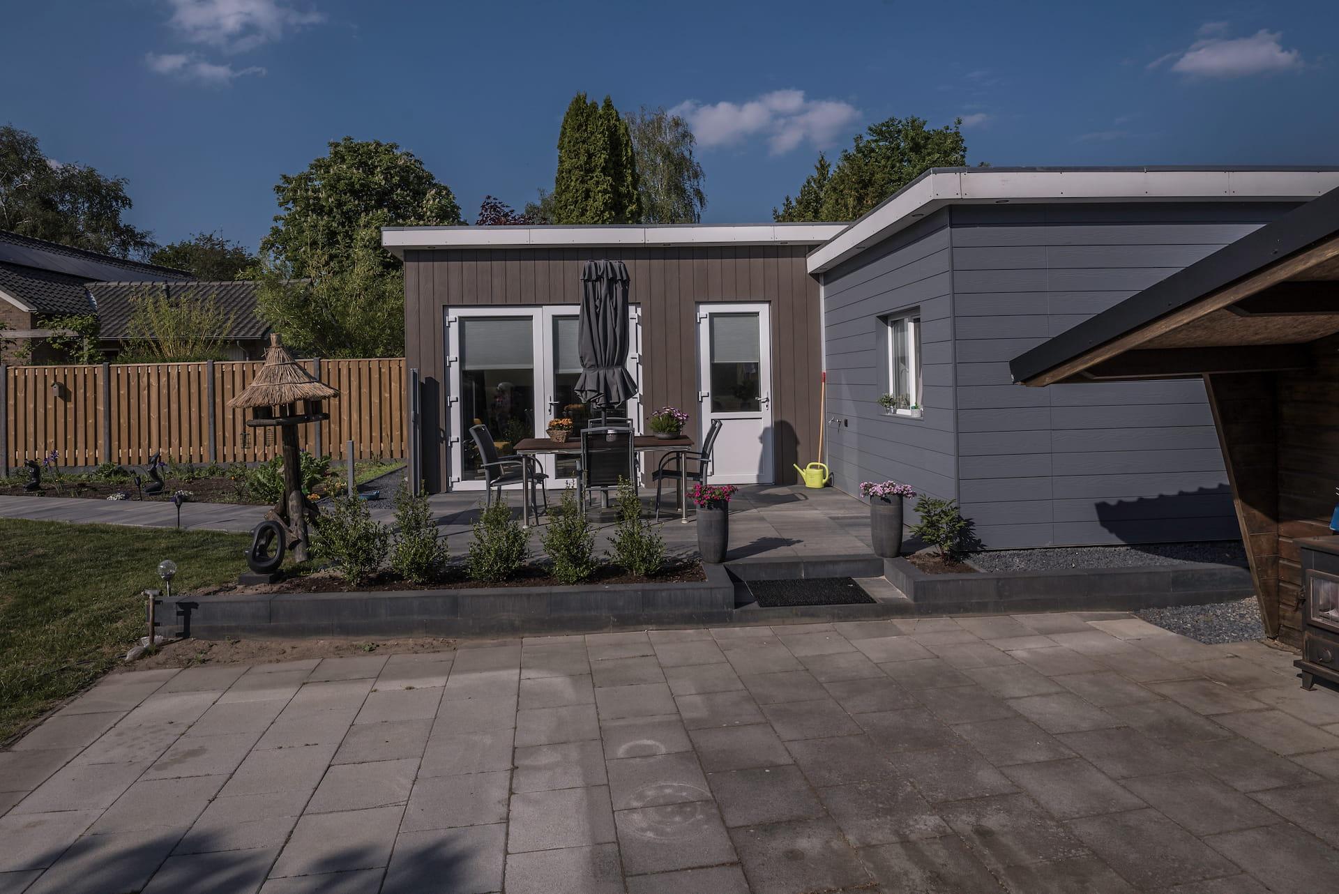 Mantelzorgwoning Model Dahlia – 2 kleuren buitenbekleding