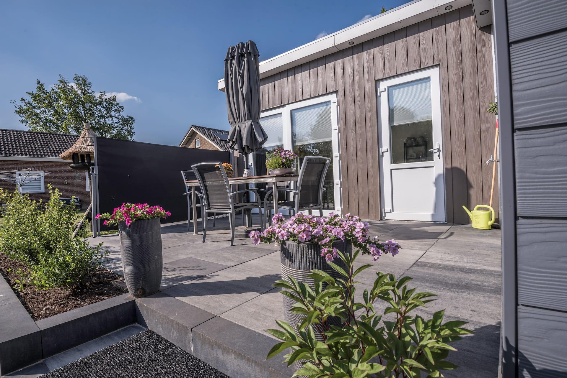 Mantelzorgwoning Model Dahlia – terras