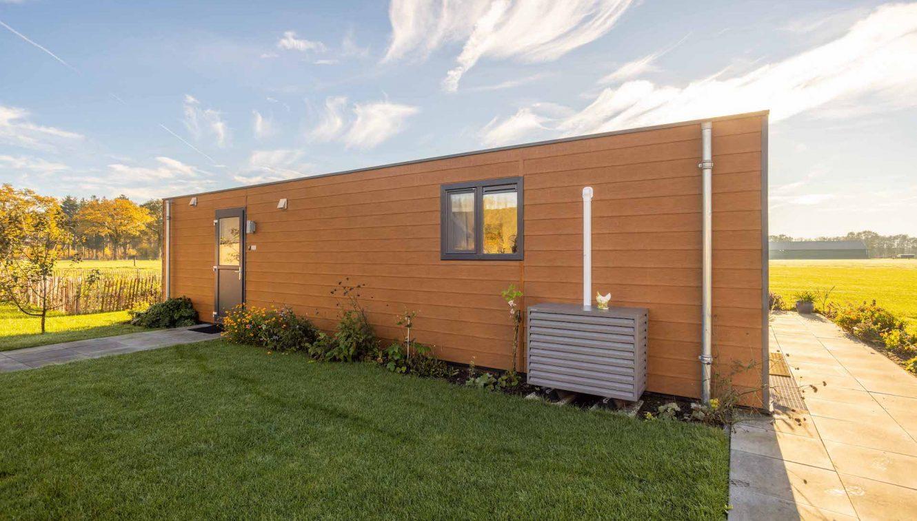 Mantelzorgwoning Model Camellia – Airco buitenunit Hooijer 