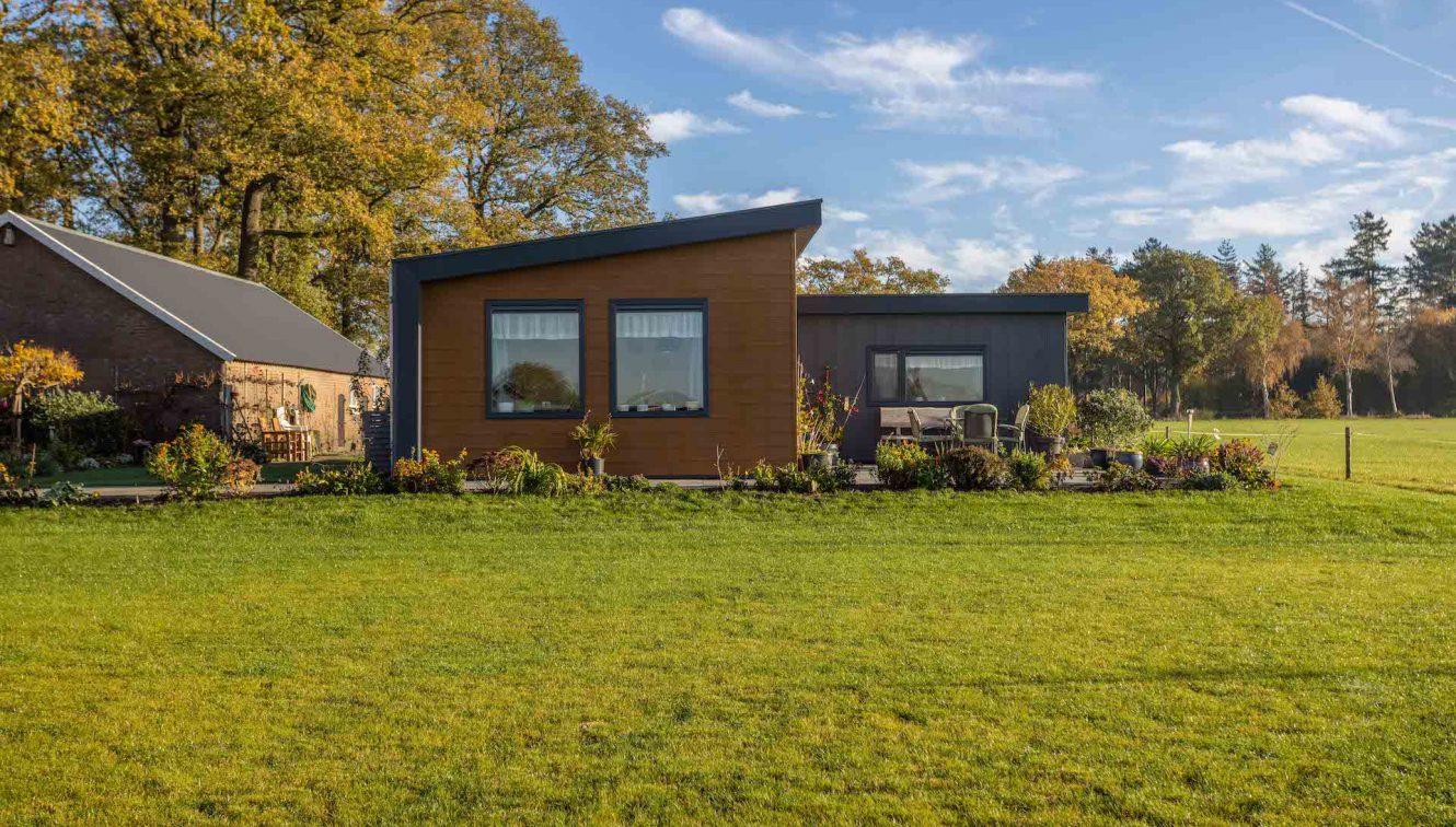 Mantelzorgwoning Model Camellia – lessenaar en plat dak