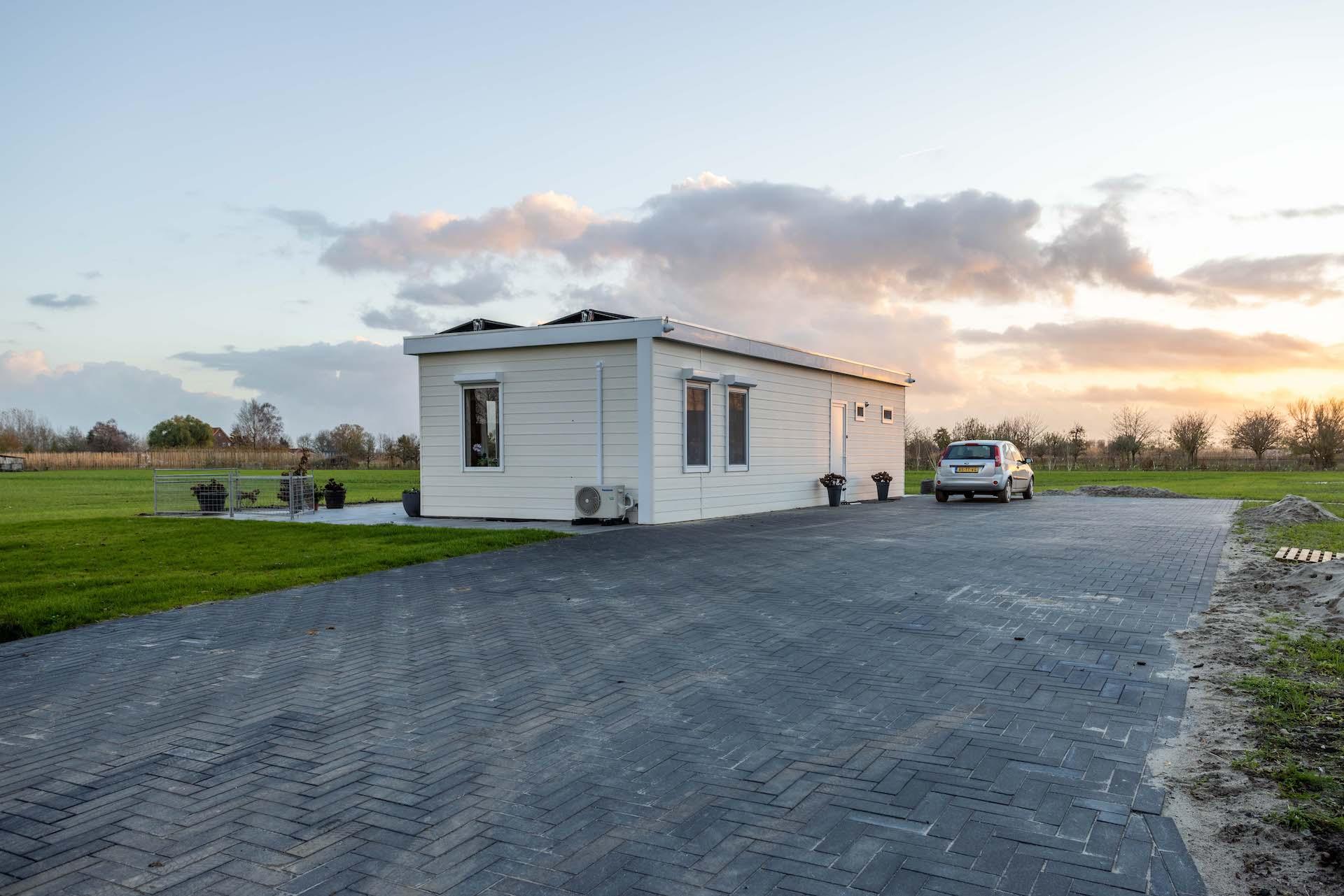 Mantelzorgwoning Model Pioen – buitenruimte 