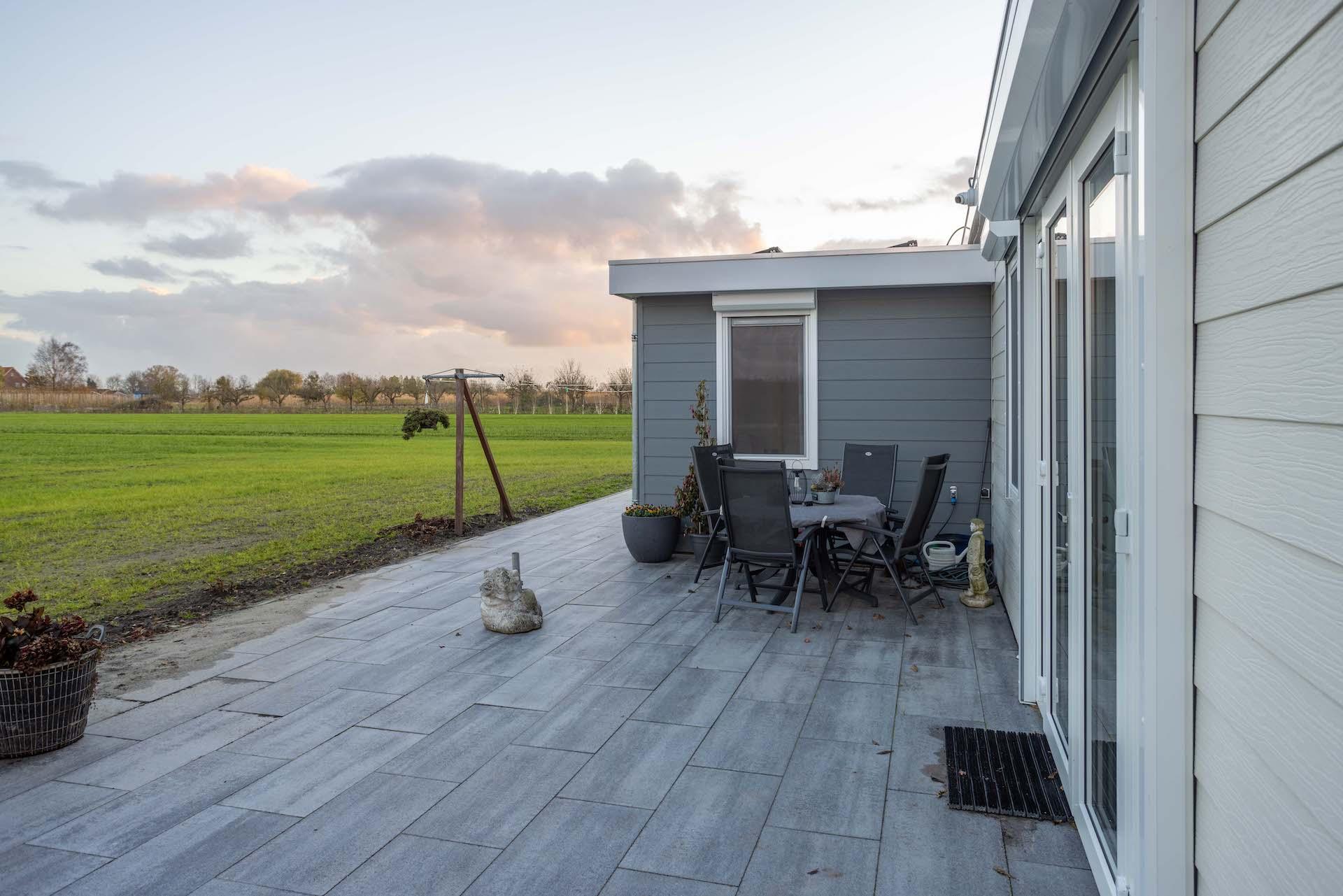 Mantelzorgwoning Model Pioen – terras