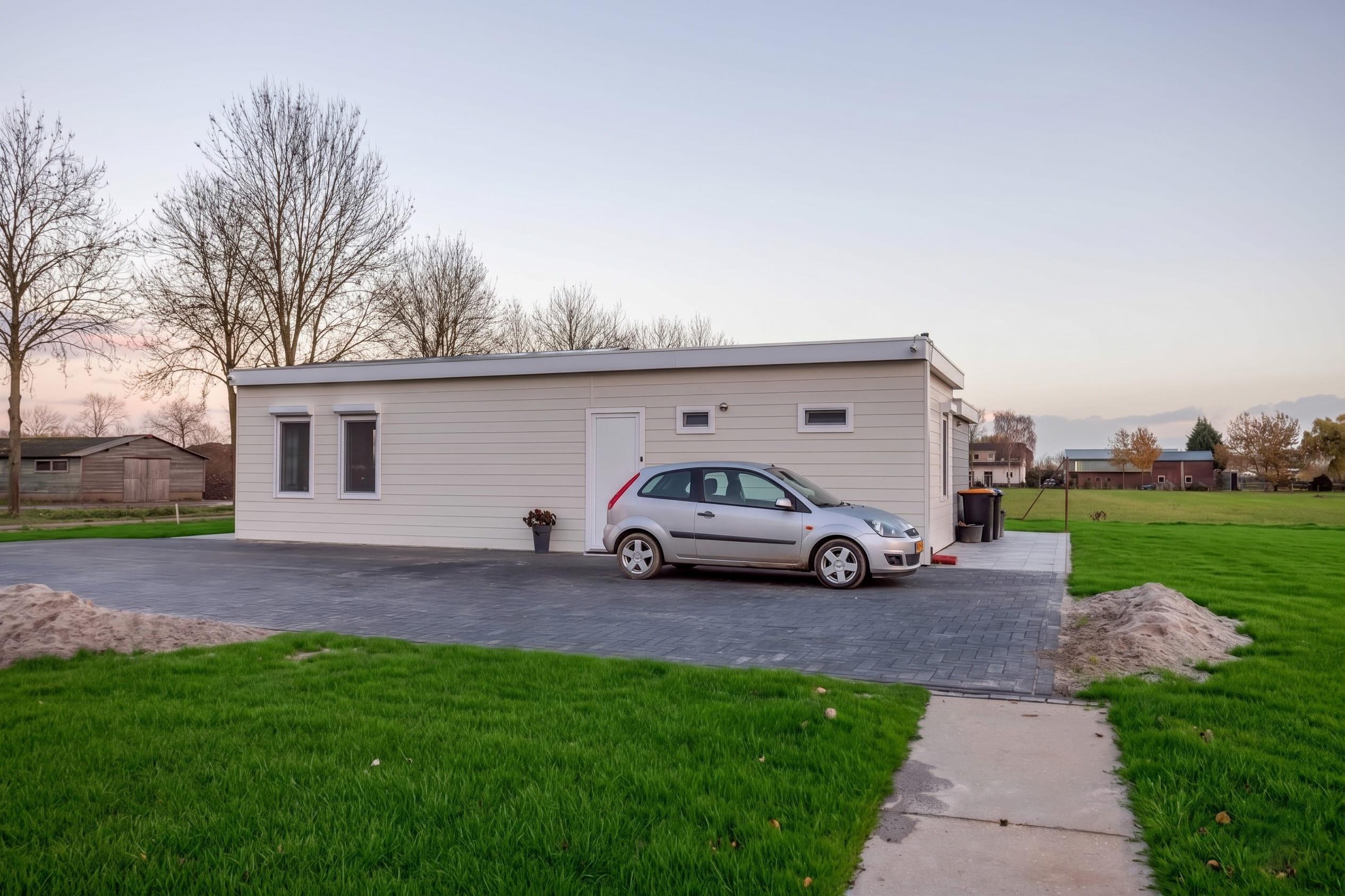 Mantelzorgwoning Model Pioen – parkeren