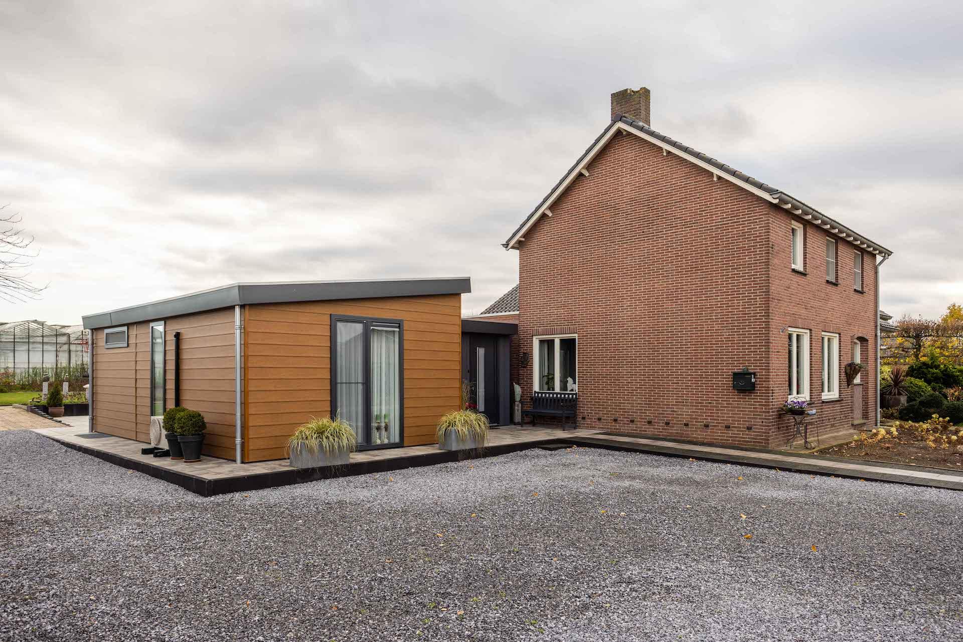 Mantelzorgwoning Model Magnolia – parkeerruimte