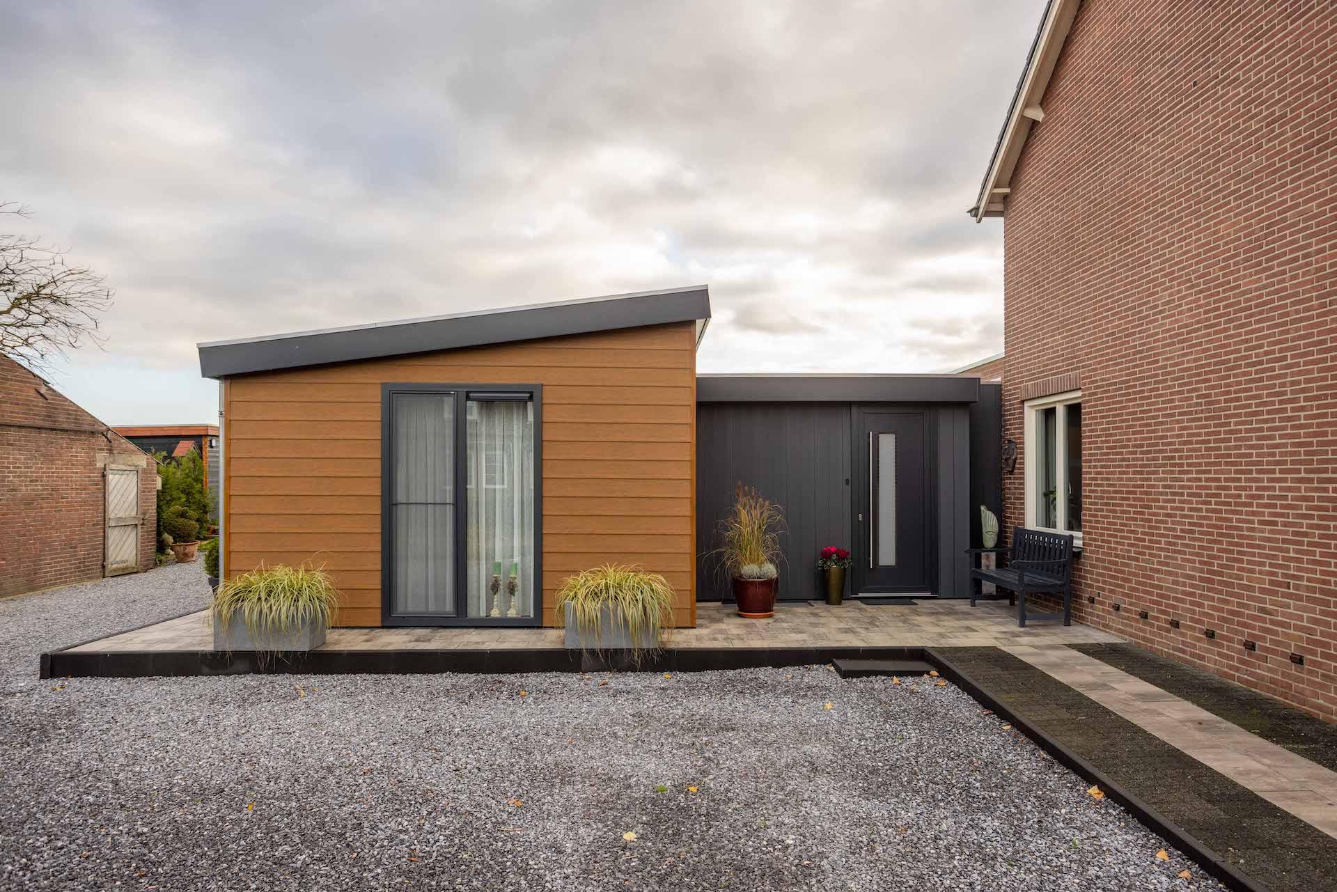Mantelzorgwoning Model Magnolia – 2 kleuren buitenbekleding