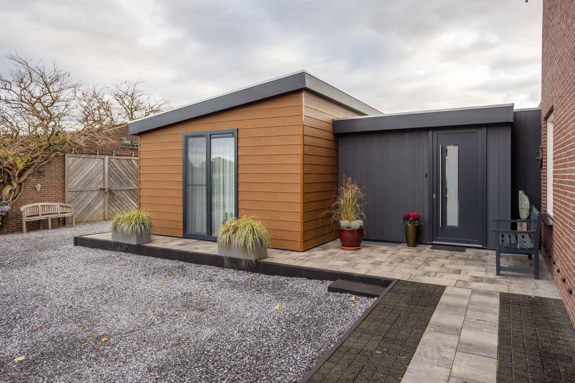 Mantelzorgwoning Model Magnolia – lessenaar en plat dak