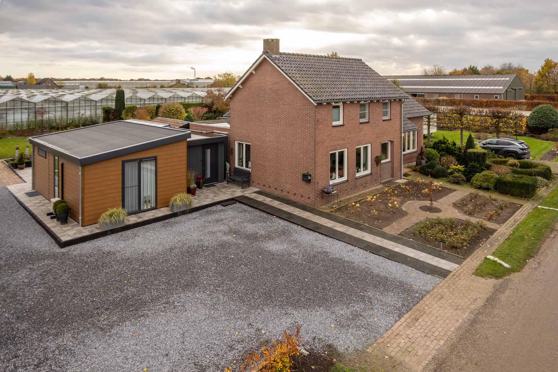 Mantelzorgwoning Model Magnolia – aansluiting bestaand woonhuis