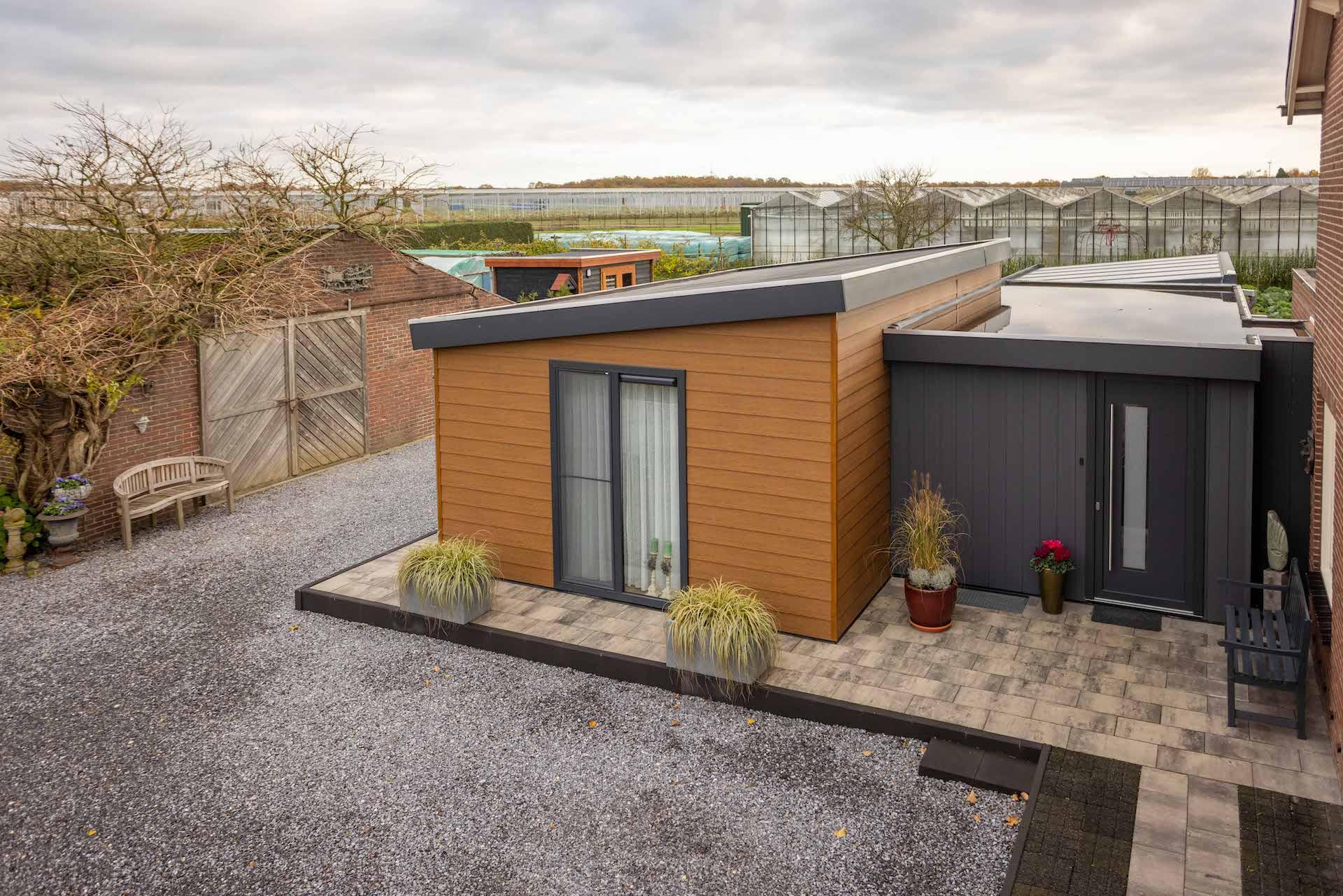 Mantelzorgwoning Model Magnolia – lessenaar en plat dak