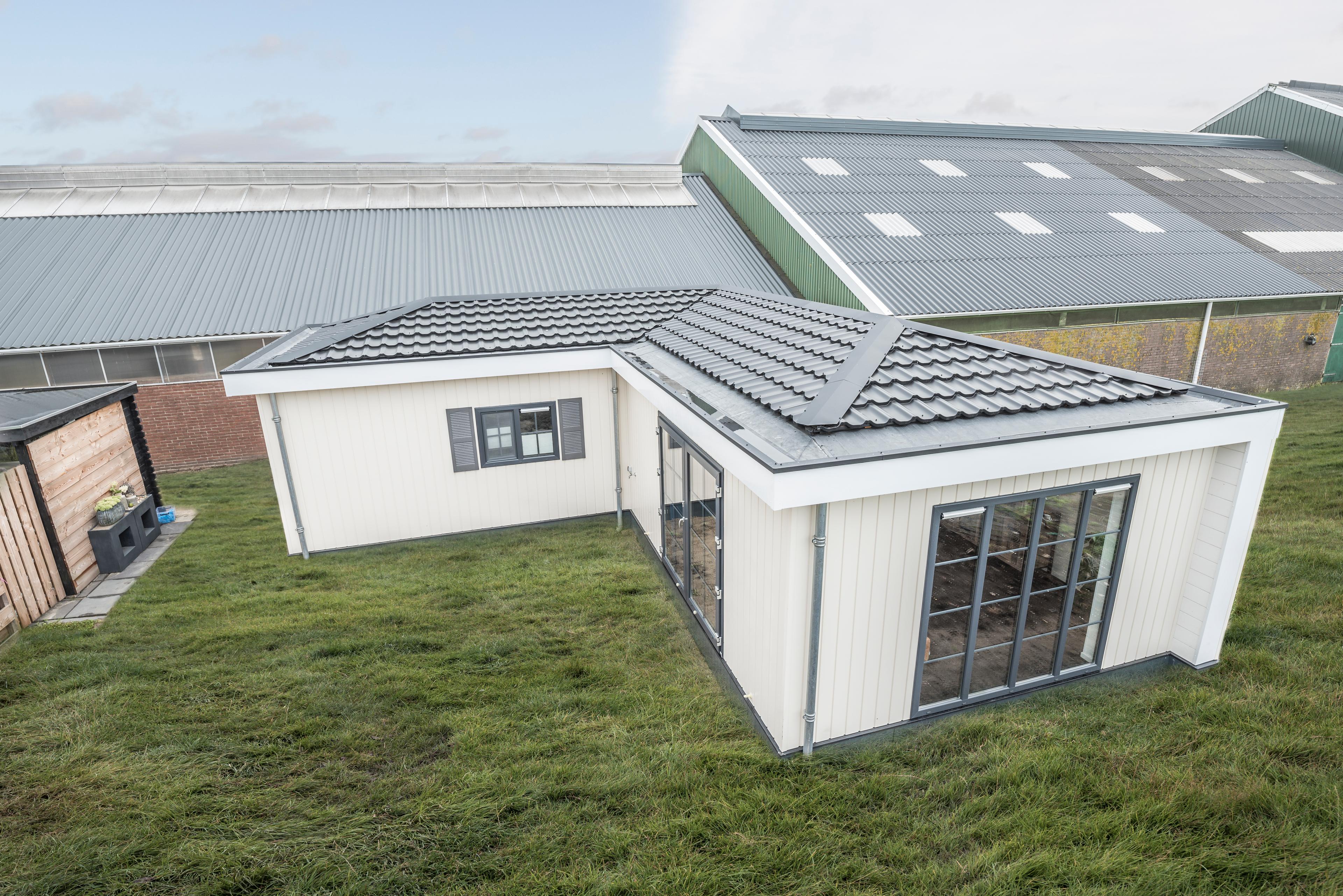 Mantelzorgwoning Model - Sering - zadeldak met dakpanplaten 