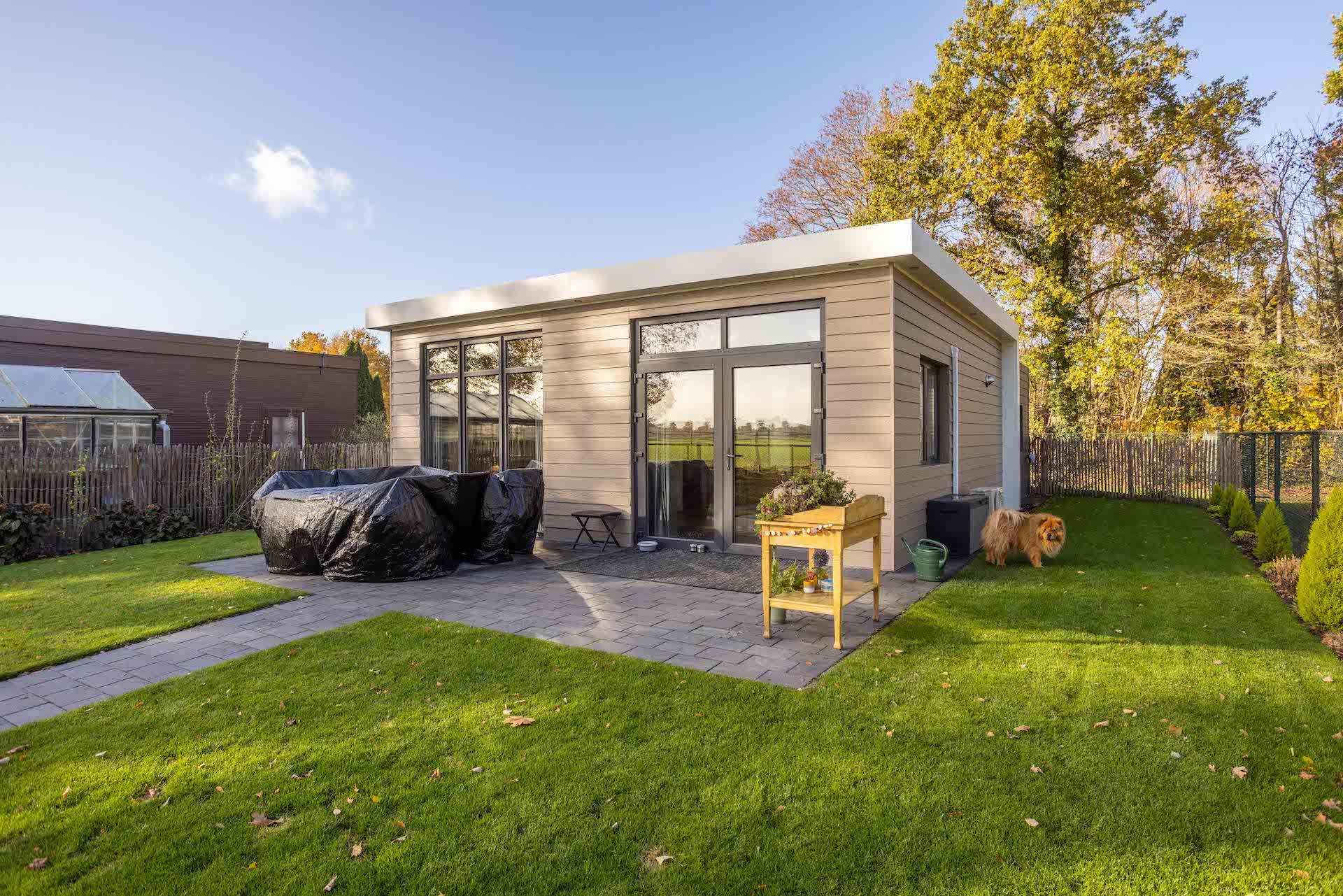 Mantelzorgwoning Model Iris - plat dak