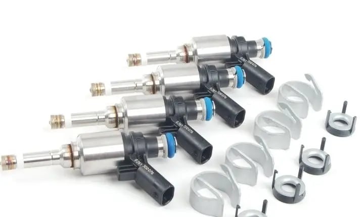 ANGLEWIDE FJ972 Lot de 4 injecteurs de carburant pour 2015-2016 pour